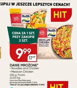 Chata Polska Danie mrożone Noodles and Chicken, Mexican Chicken Frosta oferta