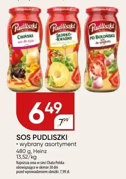 Chata Polska Sos Pudliszki Heinz oferta