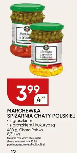 Chata Polska Marchewka z groszkiem/kukurydzą Chata Polska oferta