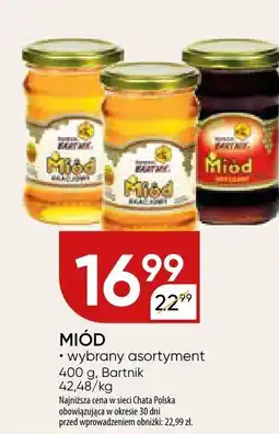 Chata Polska Miód wybrany asortyment Bartnik oferta