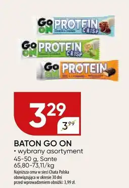 Chata Polska Baton Go On Protein Sante oferta