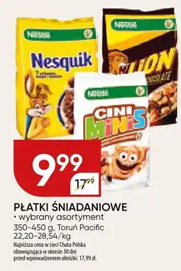 Chata Polska Płatki śniadaniowe Toruń Pacific oferta
