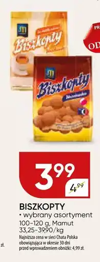 Chata Polska Biszkopty Mamut oferta