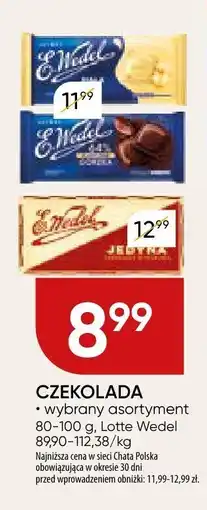Chata Polska Czekolada Lotte Wedel oferta
