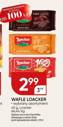 Chata Polska Wafle Loacker oferta