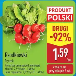 ALDI Rzodkiewki oferta