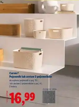 Lidl Curver Pojemnik lub zestaw 2 pojemników oferta