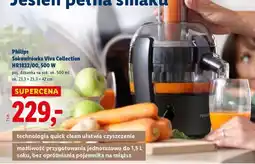 Lidl PHILIPS Sokowirówka Viva Collection HR1832/00, 500 W oferta