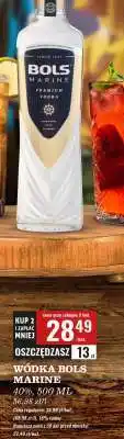 Biedronka WÓDKA BOLS MARINE oferta