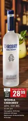 Biedronka WÓDKA CHROBRY 40%, 500 ML oferta