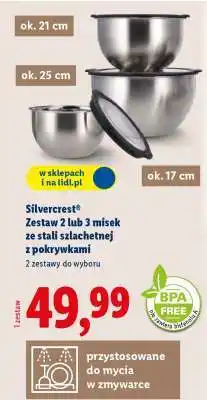 Lidl Silvercrest Zestaw misek oferta