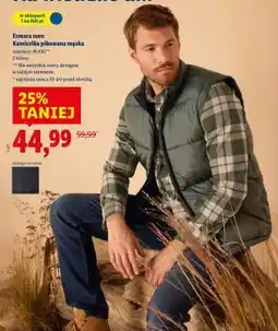 Lidl Kamizelka pikowana męska oferta