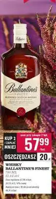 Biedronka WHISKY BALLANTINE'S FINEST 700 ML oferta