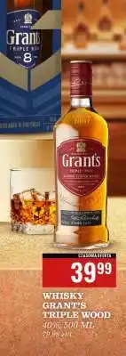 Biedronka Whisky Grant's Triple Wood oferta