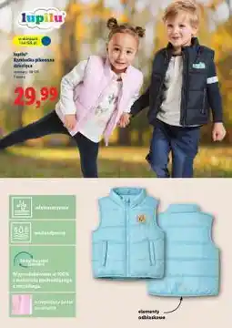 Lidl lupilu Kamizelka pikowana dziecięca oferta