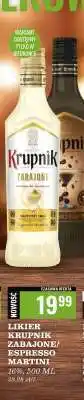 Biedronka LIKIER KRUPNIK ZABAJONE/ESPRESSO MARTINI oferta