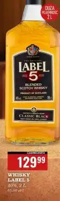 Biedronka Whisky Label 5 oferta