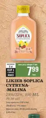 Biedronka LIKIER SOPLICA CYTRYNA-MALINA oferta