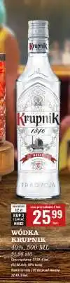 Biedronka WÓDKA KRUPNIK 40%, 500 ML oferta