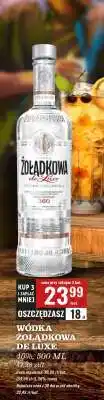 Biedronka Wódka Żołądkowa de Luxe oferta