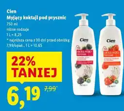 Lidl Cien Myjący koktajl pod prysznic oferta