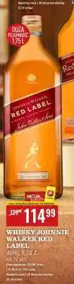 Biedronka Whisky Johnnie Walker Red Label oferta