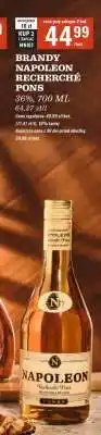 Biedronka BRANDY NAPOLEON RECHERCHÉ PONS oferta