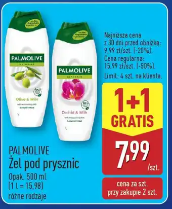 ALDI PALMOLIVE Żel pod prysznic oferta