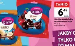 Intermarche Migdały w czekoladzie Wiśnie w czekoladzie oferta