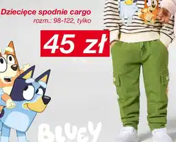 KiK Dziecięce spodnie cargo oferta