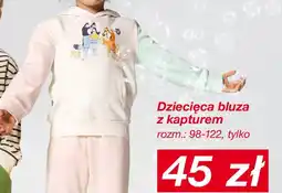 KiK Dziecięca bluza z kapturem oferta