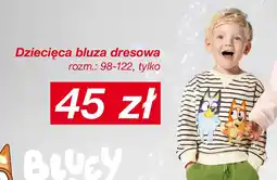 KiK Dziecięca bluza dresowa oferta