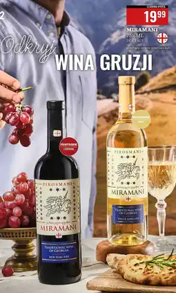 Biedronka Wino Miramani Pirosmani oferta