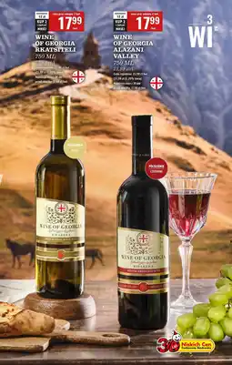 Biedronka Wino białe półsłodkie Wine Of Georgia White Semi Sweet oferta