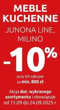 Black Red White Meble kuchenne Junona Line, Milino -10% oferta