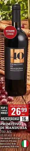 Biedronka Wino Primitivo Di Manduria 40 oferta