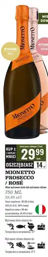 Biedronka Wino Mionetto Prosecco Rose oferta