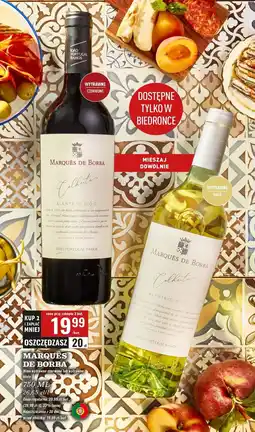 Biedronka Wino Marques De Borba Alentejo oferta