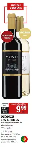 Biedronka Wino półwytrawne Monte Da Serra oferta