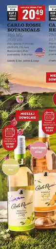 Biedronka Wino Carlo Rossi Botanicals Lavender Lime oferta