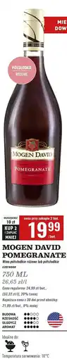 Biedronka Wino Mogen David Pomegranate oferta