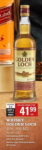Biedronka Whisky Golden Loch oferta
