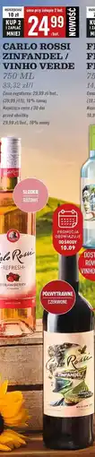 Biedronka Wino Carlo Rossi Zinfandel oferta