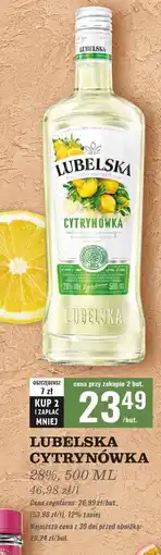 Biedronka Wódka Lubelska Cytrynówka oferta