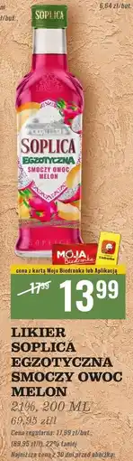 Biedronka Likier 21% Soplica Smoczy Owoc oferta