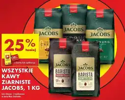 Biedronka Kawy ziarniste Jacobs 1kg oferta