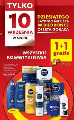 Biedronka Balsam po goleniu łagodzący Nivea Men Sensitive oferta