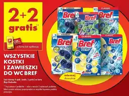 Biedronka Kostki i zawieszki do WC Bref oferta