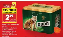 Biedronka Piwo Żubr 1768 oferta
