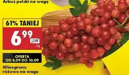 Biedronka Winogrona różowe oferta